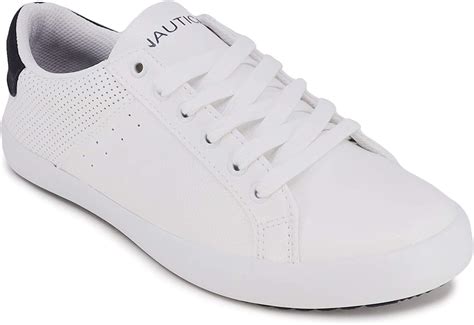 nautica white tennis shoes.